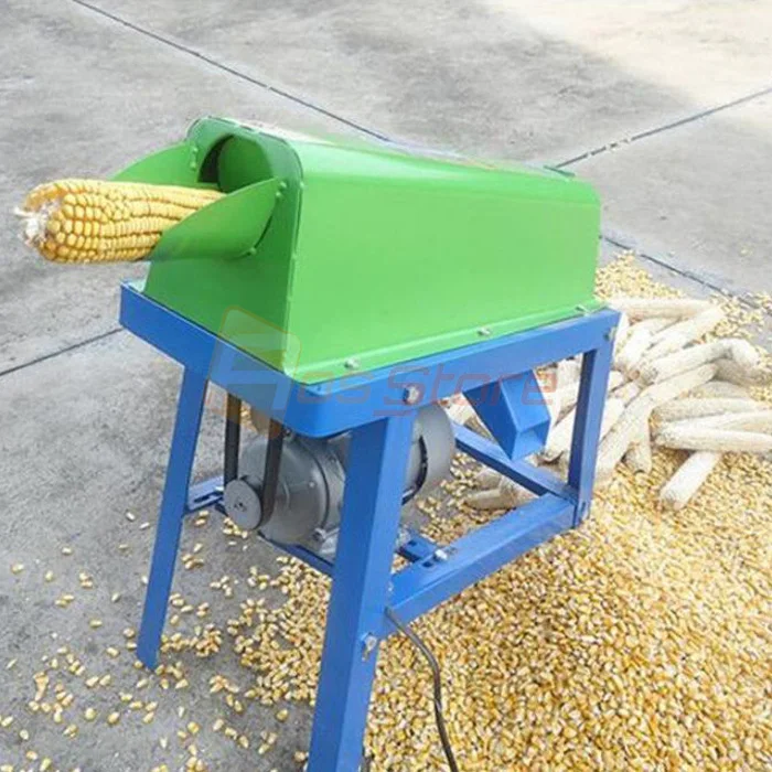 220V фермы электрическая кукурузная молотилка кукурузы молотильная машина для