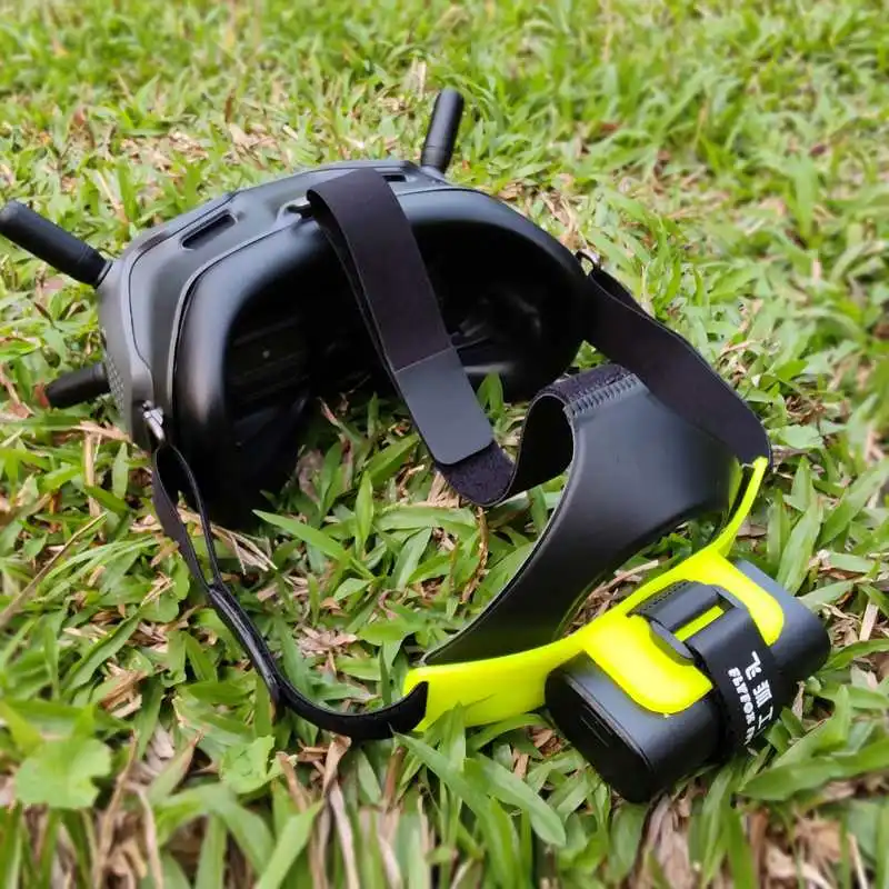 flyfox 3d printing tpu battery box hook buckle shell clip bracket mount for fpv goggles v2v1 rc quadcopter rc parts diy accs free global shipping