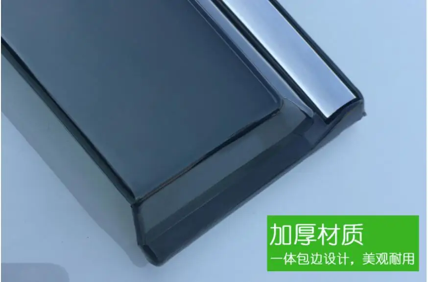 Хромированный козырек для окна автомобиля, защита от дождя, Защита от Солнца/дождя, автомобильные аксессуары для hyundai Kona Encino