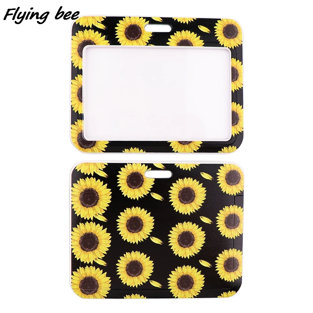 Flyingbee X1986 подсолнухи держатель для банковской кредитной карты бумажник шины ID