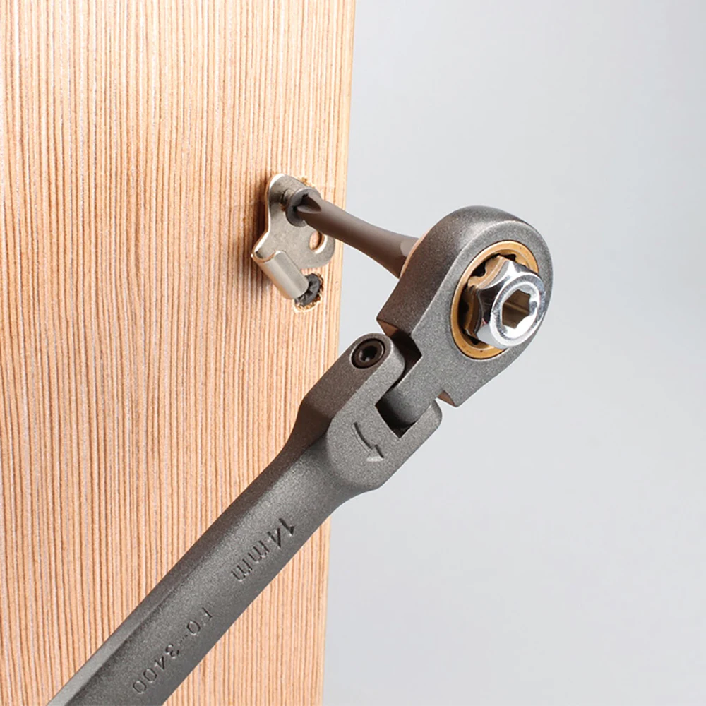 Многофункциональный Ratcheting разъем для шлица звездочка Набор торцевых гаечных