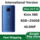 (Версия ЕС) HuaWei Mate 20 X 5G EVR-N29, сотовый телефон с двумя слотами sim-карты 8 Гб 256 7,2 