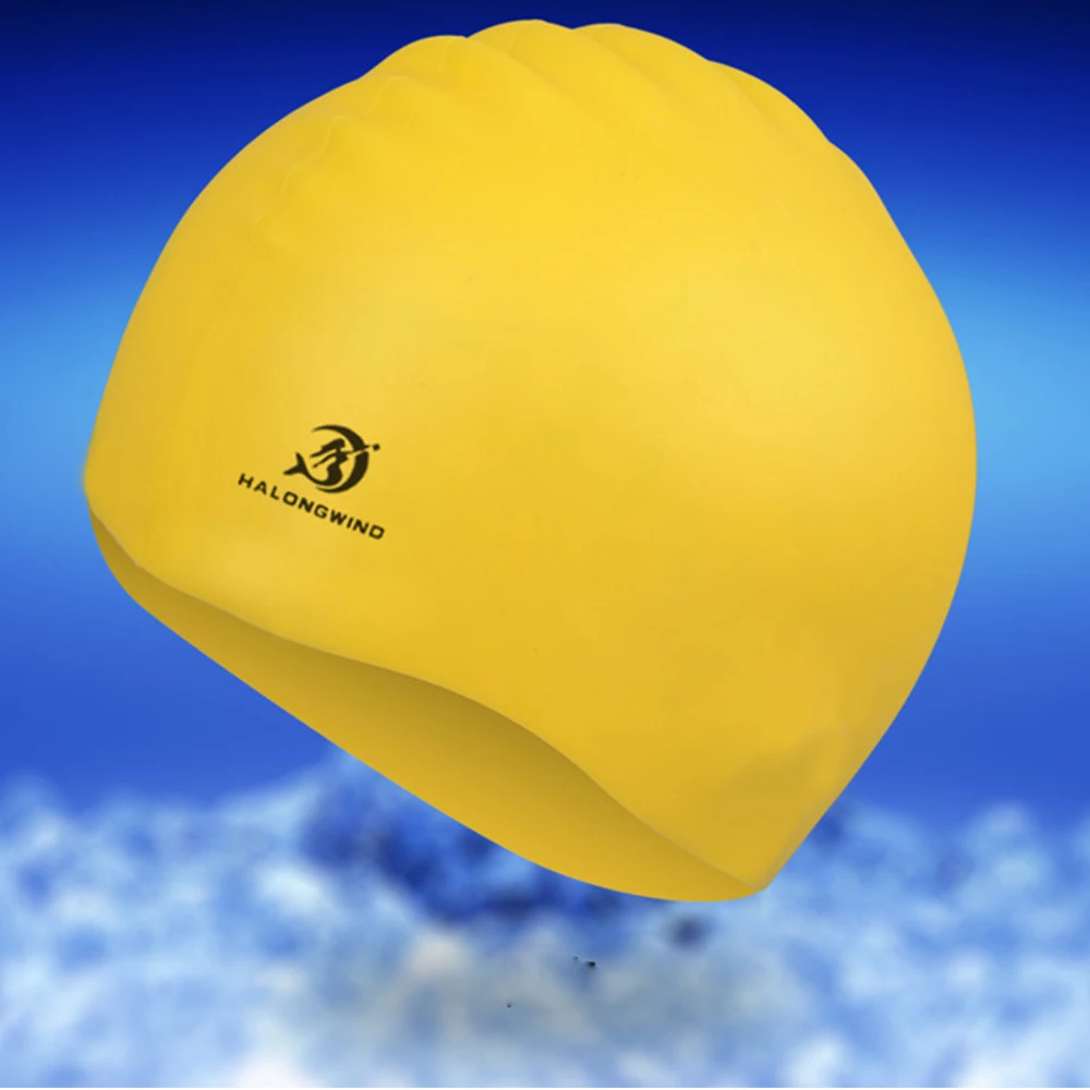 Для мужчин Плавание ming Кепки s Силиконовая Водонепроницаемая Плавательная