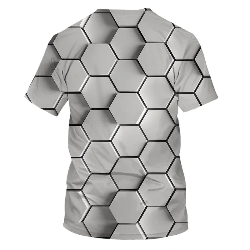 summer brand new hot mens t shirt trend 3d digital printing short sleeve extreme sports t shirt casual top sports short sleeve free global shipping