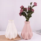 Креативные декоративные вазы в скандинавском стиле, домашние пластиковые вазы, цветочный горшок, корзины для цветов, садовое украшение, ваза для цветов Современная столешница