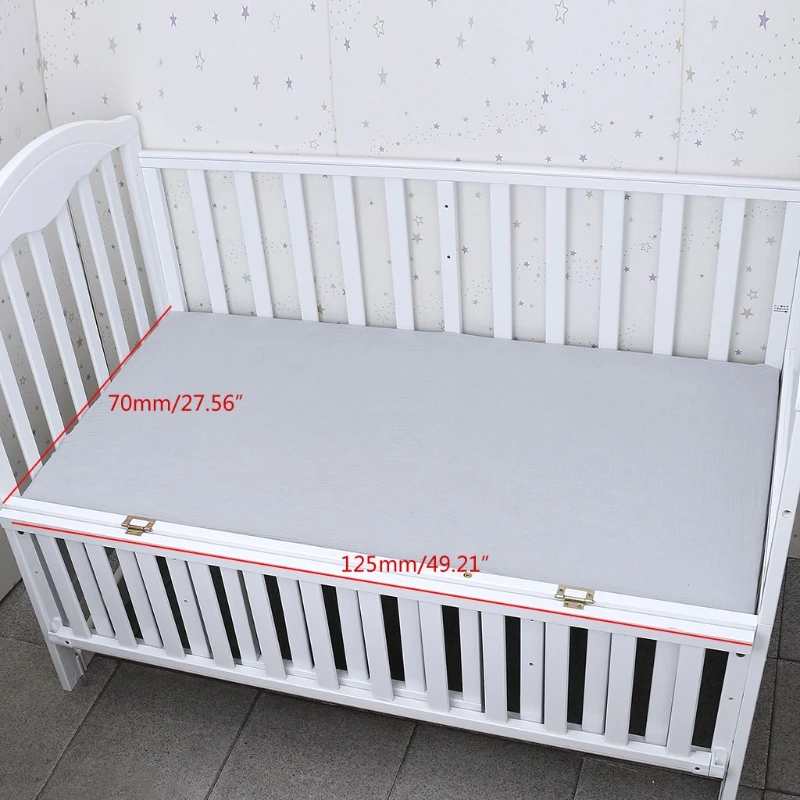 

45BF Baby Bed Fitted Sheet Cotton Crib Fitted Sheet Bedding Protector Mattress Cover