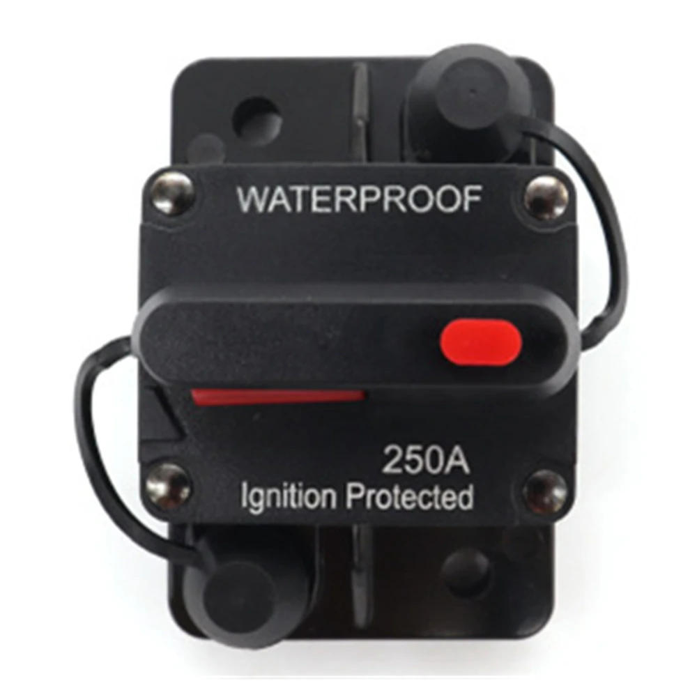 Автомобильный предохранитель Holde 30A 300A AMPCircuit Breaker Fuse Reset 12 48V DC автомобиль Лодка
