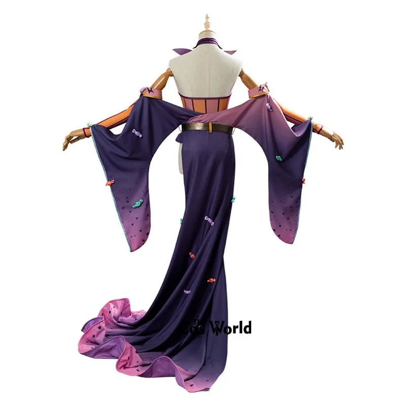 FGO Fate Grand Order 4th Anniversary Osakabehime платье униформа наряд аниме Хэллоуин костюмы для