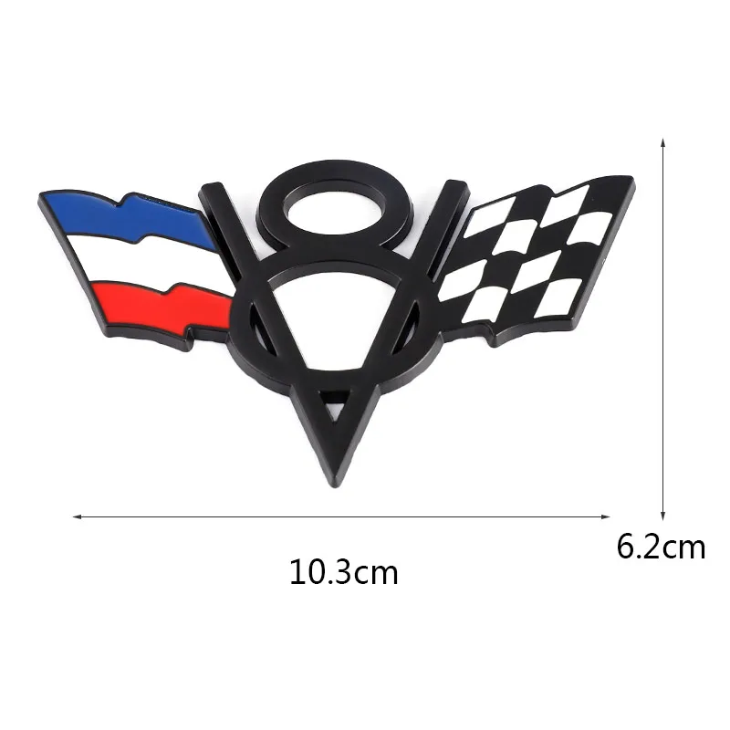 V8 США Великобритания Франция Германия Италия эмблема-наклейка на автомобиль Badge