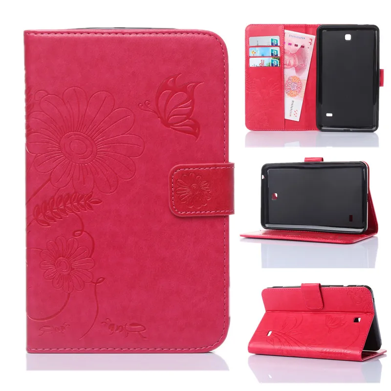 Новинка хит продаж Модный чехол из искусственной кожи с бабочкой откидной