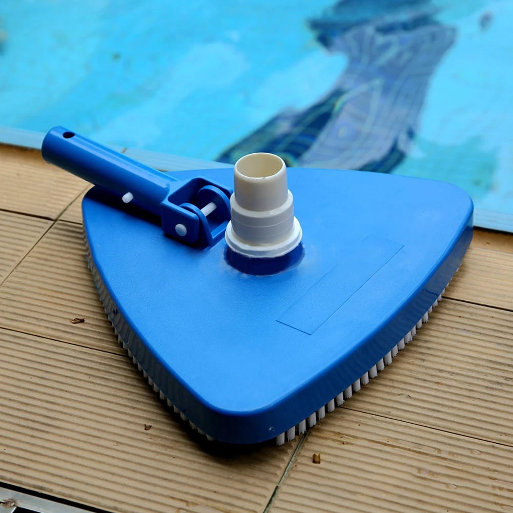 

Professional Triangular Vacuum Head Brush Swimming Pool Cleaning Accessories