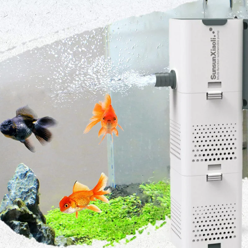 

Aquarium Filter Pump Fish Tank Submersible Air Oxygen Internal Pump aquarium air pump Wave pump aquarium powerhead pump