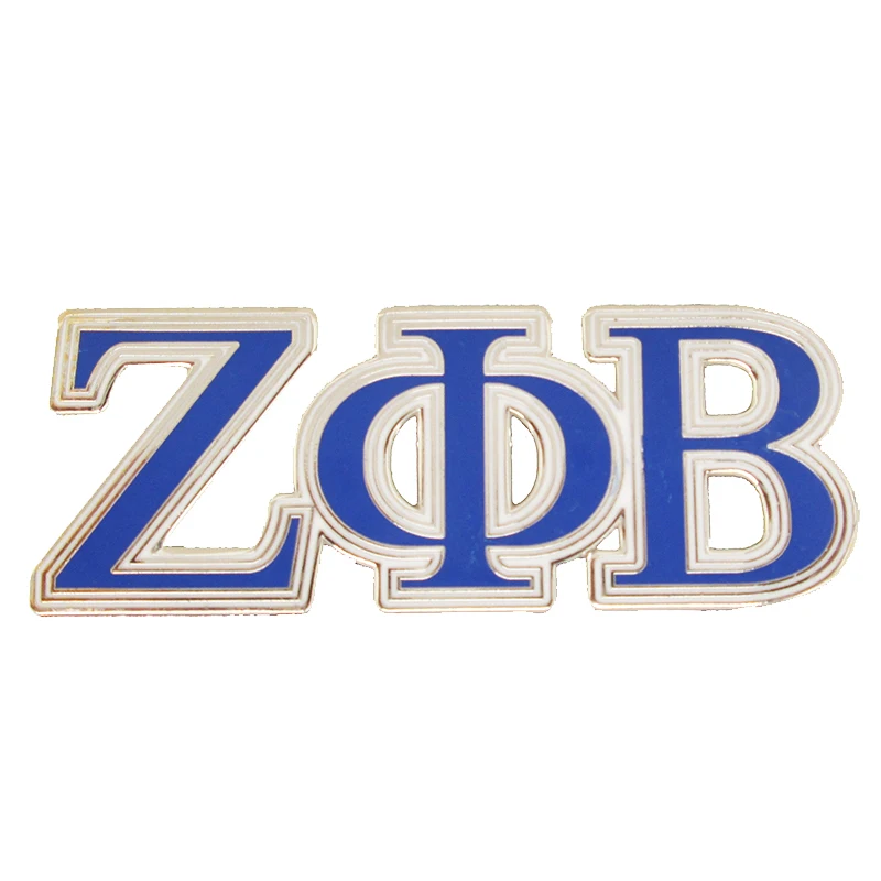 Значок zeta phi beta sorority|Броши| |