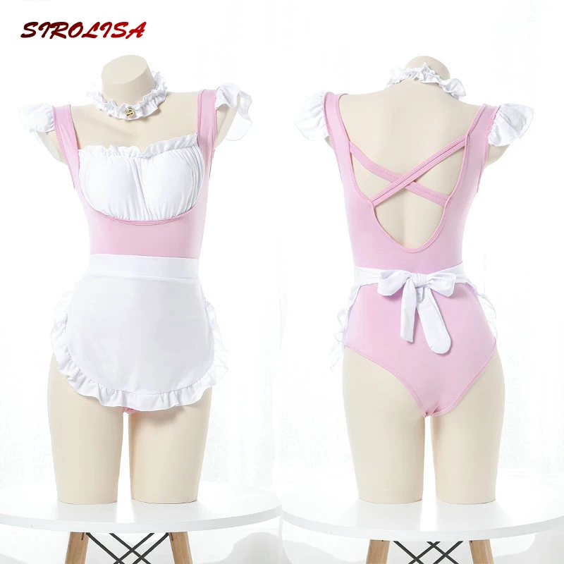 

Hot Sale Cosplay Sexy Costumes Perspective Lingerie Underwear Maid Classical Erotic Lace Outfit Sm Porno Suit For Women Roleplay