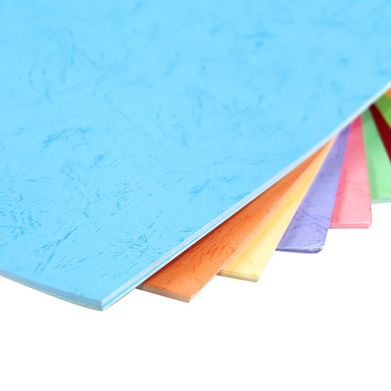 

Wholesale A3 + cover paper 180g plain grain A4 imitation grain paper binding and printing paper grain paper