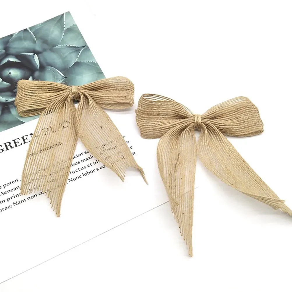 12 шт. Рождественский кулон в виде мешковины елки вечерние украшения | Дом и сад