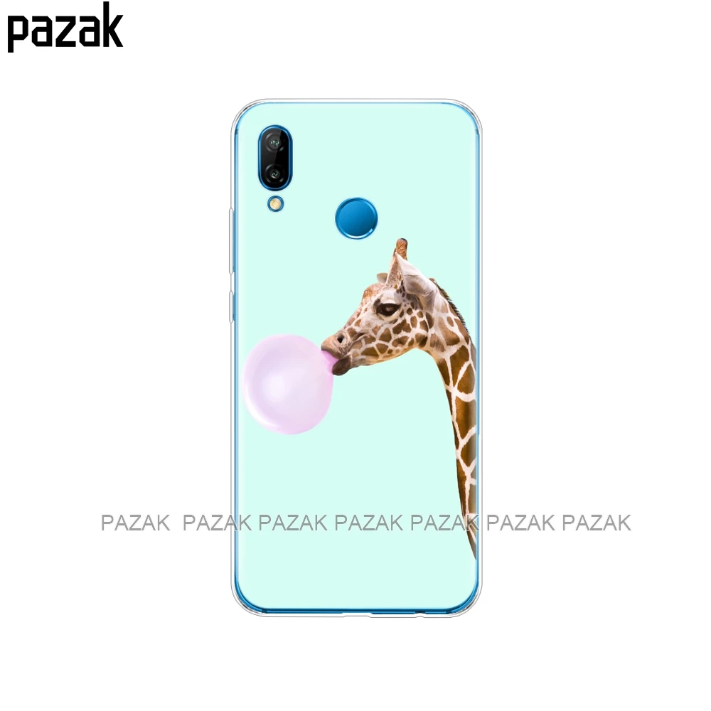 silicone case for huawei Nova 3 3i 3e phone soft tpu cover Nova3 nova3i INE-LX2 INE-LX9 funda Back Coque bumper | Мобильные телефоны