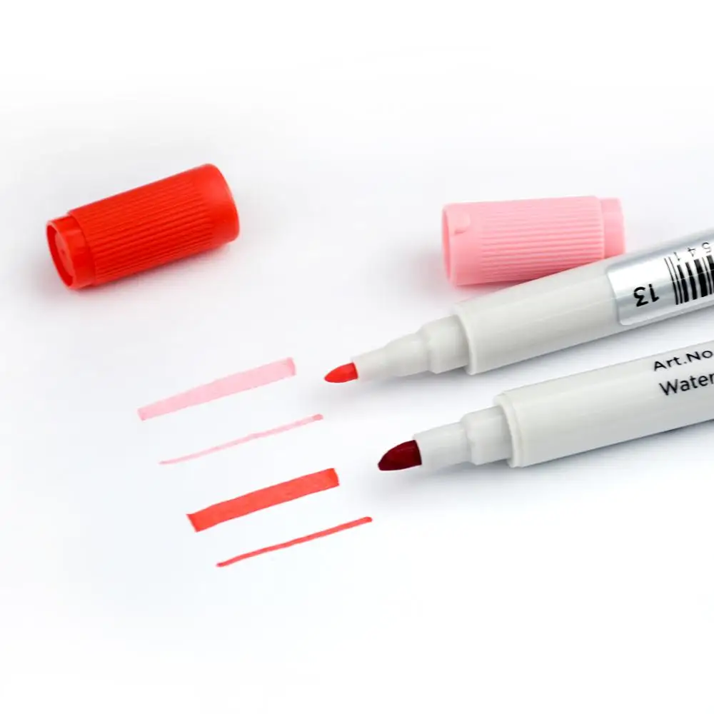 12 шт цветов набор ручек для рисования чернила на водной основе белая доска нейлон