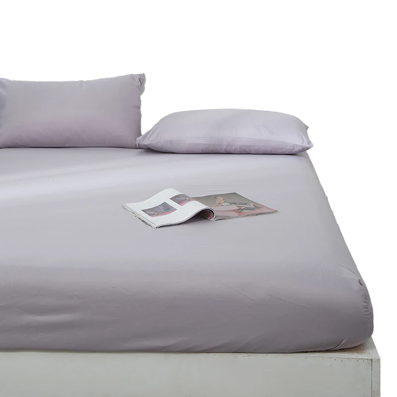 24 однотонных наматрасник с эластичным водонепроницаемым наматрасником простыня