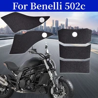 jiuwan 1 set motorbike fuel tank protector sticker fuel tank knee non slip pads decal for benelli 502c motorcycle decoration