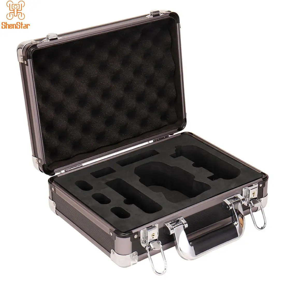 

SHENSTAR Storage Box High Quality Aluminum Alloy Suitcase Portable Aerial Aircraft Waterproof Hardshell Case for DJI Mavic Mini