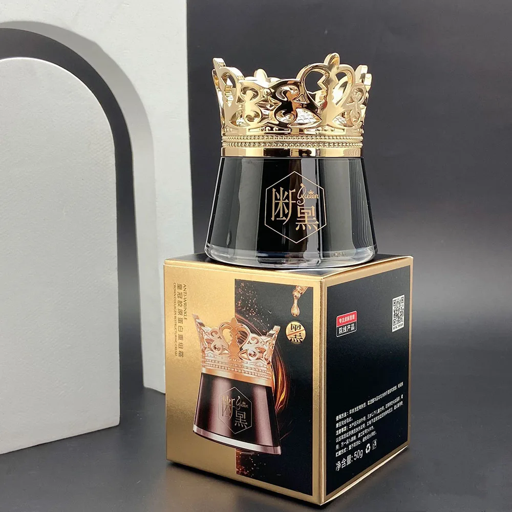 Коллагеновый крем для лица Crown антивозрастной укрепляющий уход за кожей