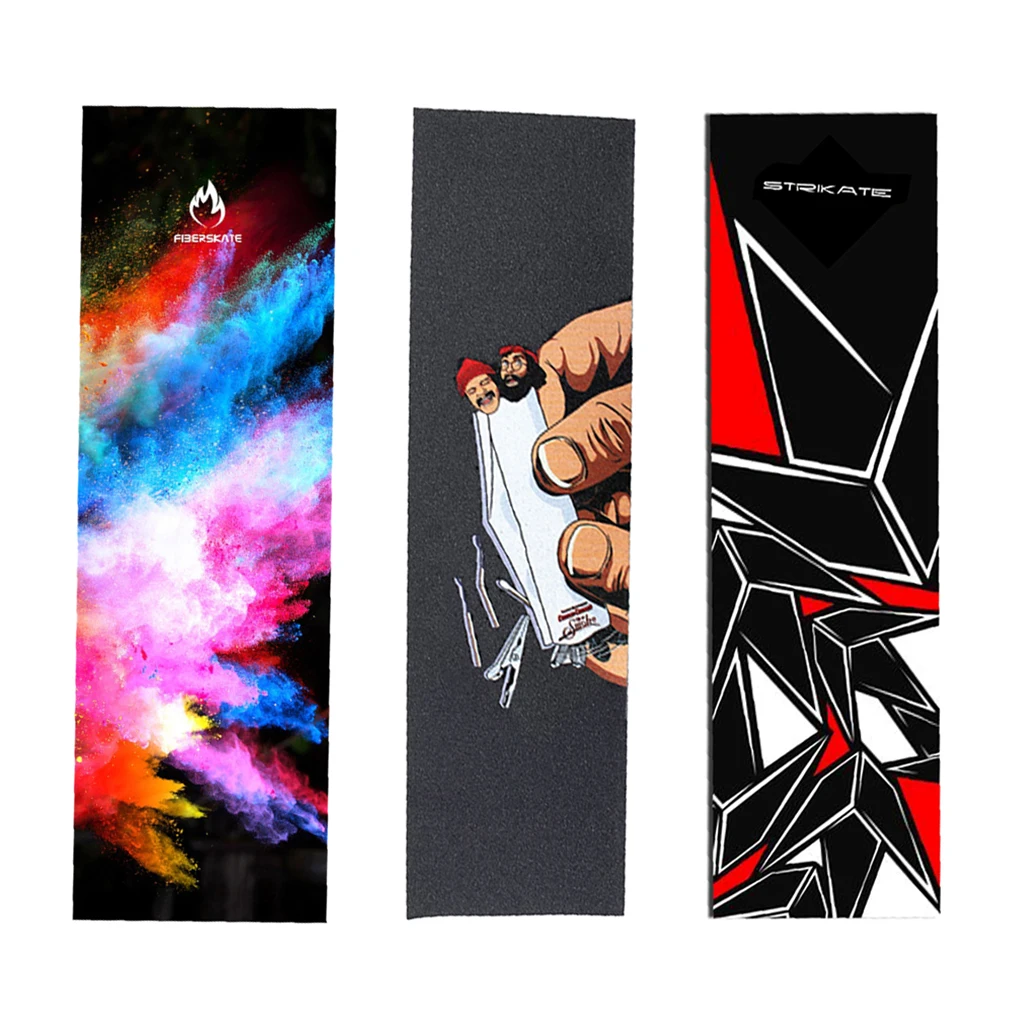 

Longboard Grip Tapes Sandpaper Sticker Sheet Skateboard Deck Protector DIY Scooter Griptape Skateboard Parts Decal