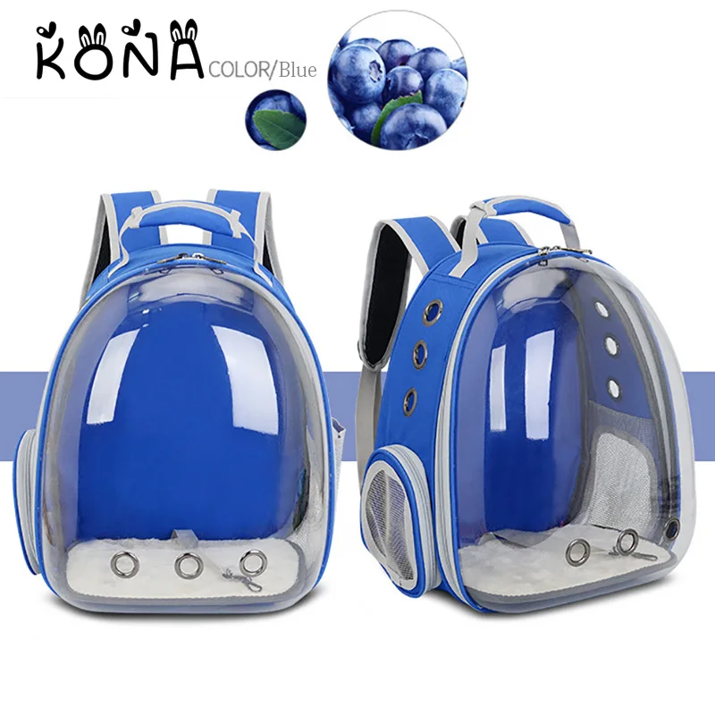 

Free shipping Cat bag Breathable Portable Pet Carrier Bag Outdoor Travel backpack for cat and dog Transparent Space pet Backpack