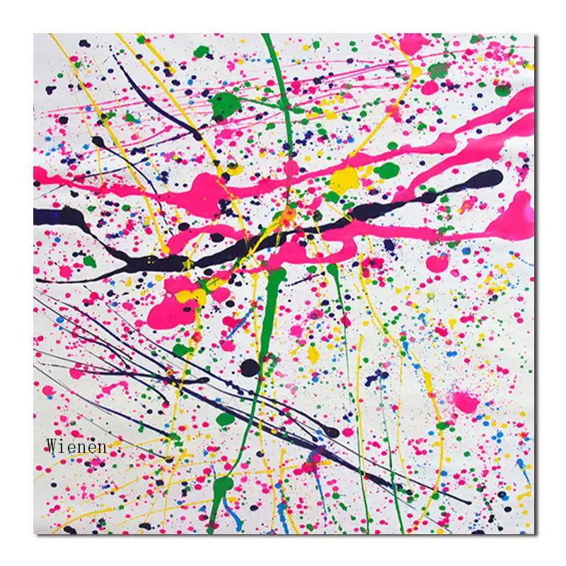 

Oil Painting Pigment Abstract Wall Art Poster Modern Minimalist Canvas Painting Studio Home Decoration Frameless Print Photo