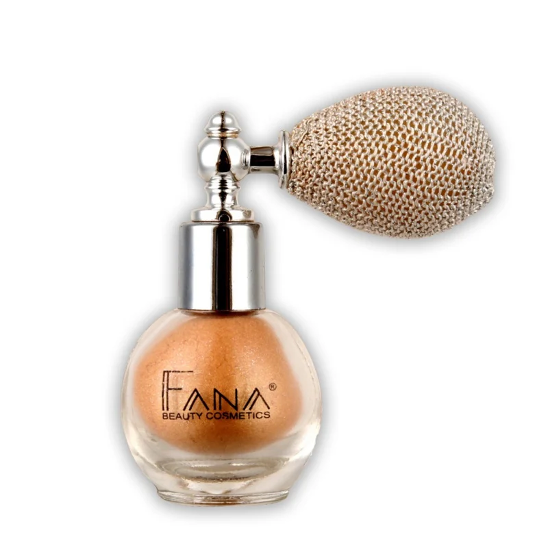 Блестящий хайлайтер пудра Мини Портативный атомайзер для макияжа флакон с