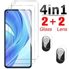 Защитный чехол для Xiaomi Mi 11 Lite 5G, Mi11 i, Mi11lite, 11 lite, 11i, Xiomi 11, закаленное стекло, 4 в 1
