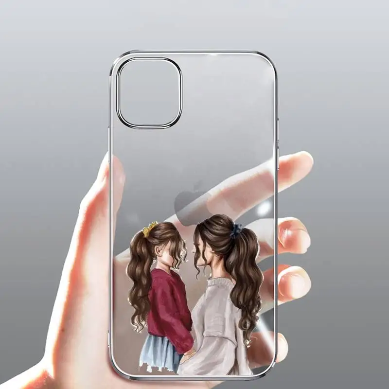 

best friends Phone Case Transparent for Clear iPhone case 11 12 mini pro XS MAX 8 7 6 6S Plus X 5S SE 2020 XR