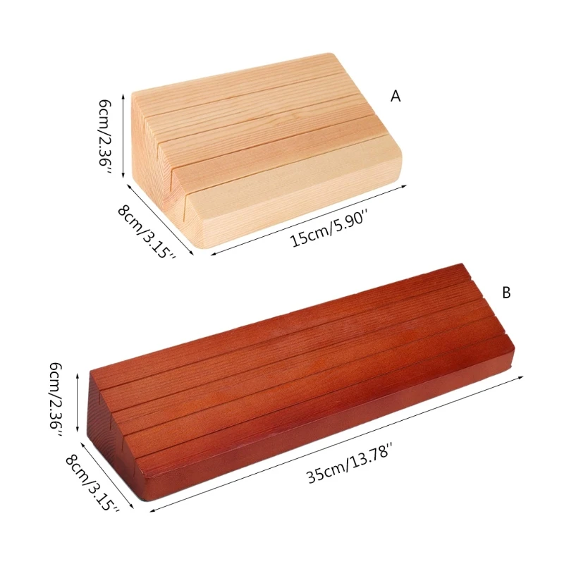 

Wooden Playing Card Holder Poker Rack Trays for Organizing Cards on Party Game N58B