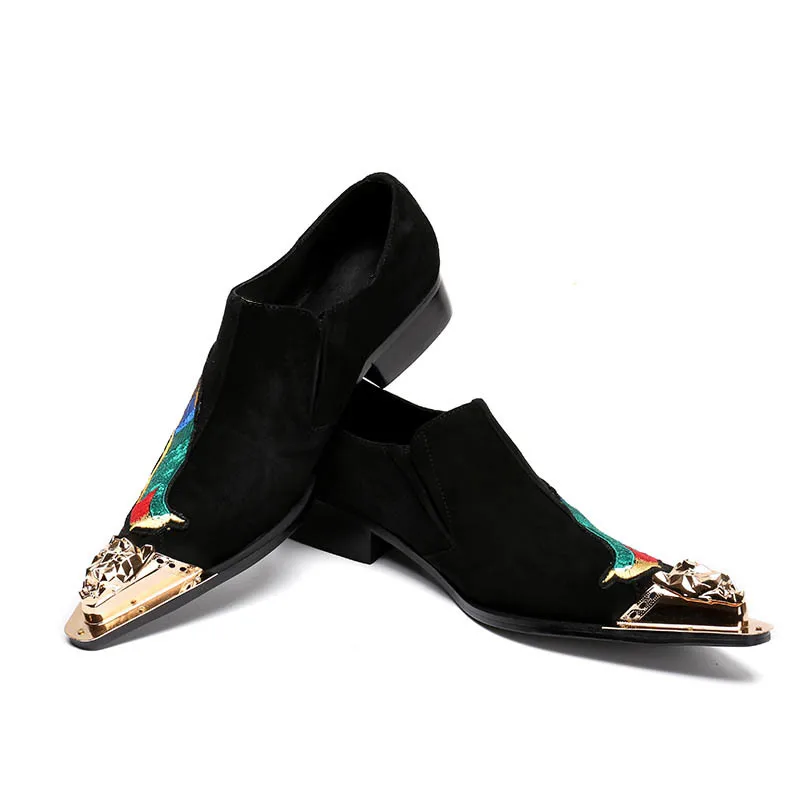 2020 новые модные крутые дизайнерские стильные деловые туфли с металлическим