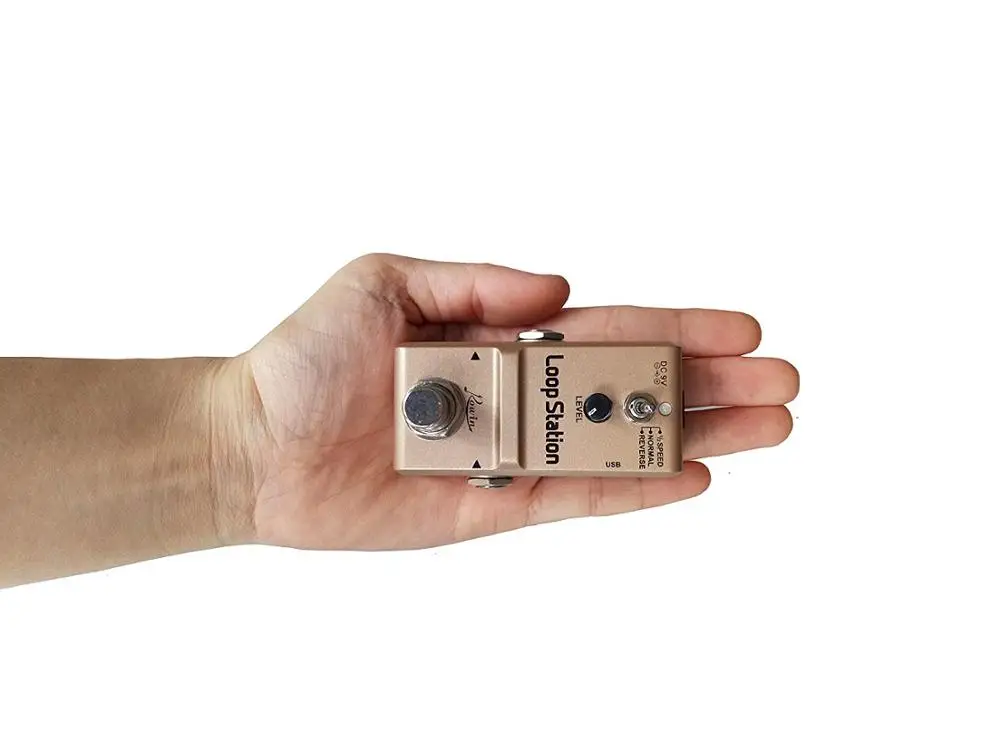 Rowin Looper Effects Pedal Unlimited Overdubs 10m Looping 1/2 Time Reverse | Спорт и развлечения