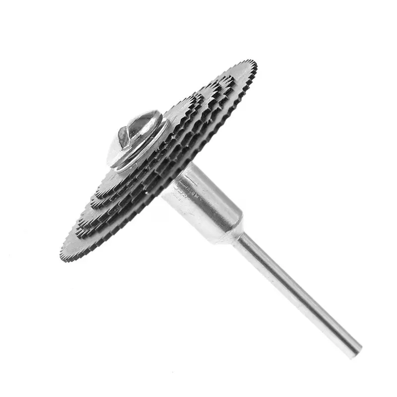 

6 Pcs 22-44mm HSS Circular Saw Blade Cutting Discs Set with 2 gaskets for Drill