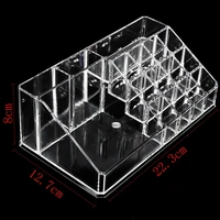 acrylic permanent makeup supply storage cosmetic organizer storage box tattoo ink holder stand pigment lipstick case container