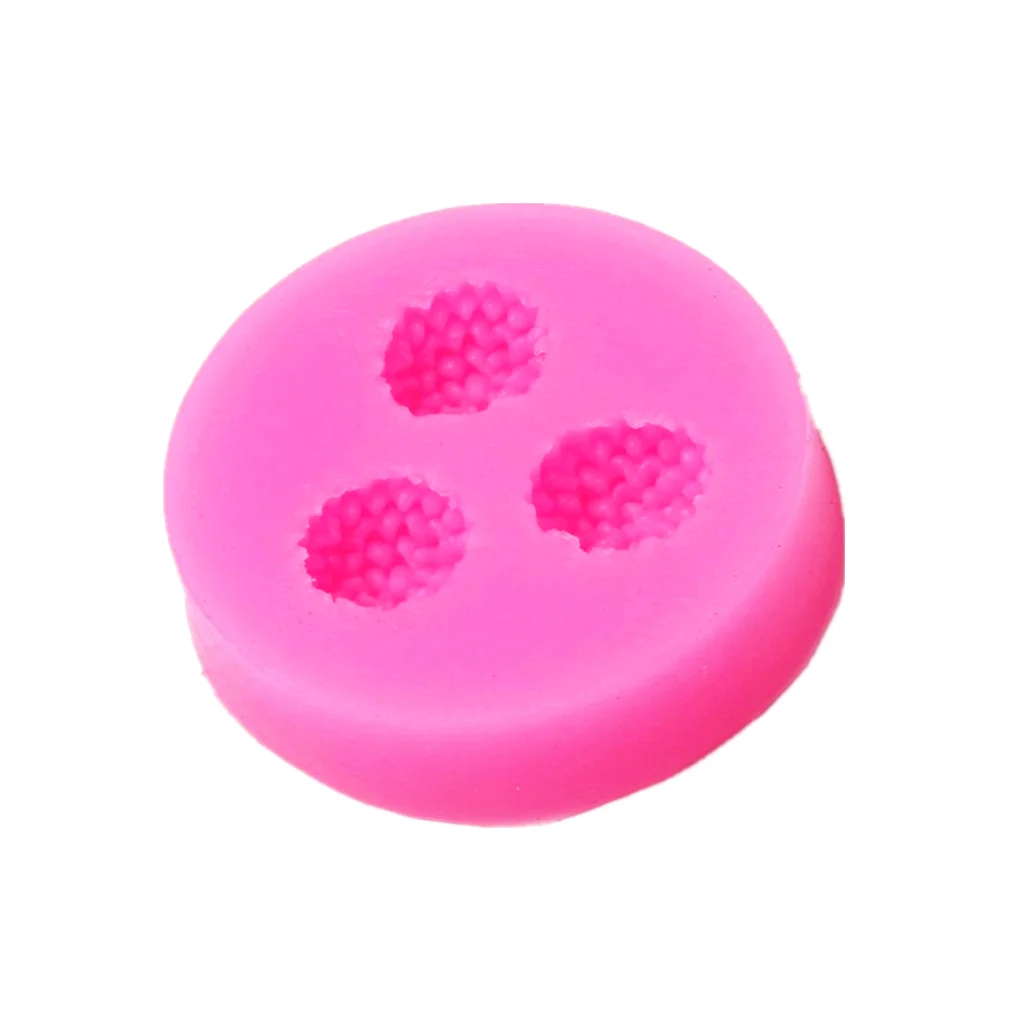 3D 1 2 см цветочный шар силиконовая форма для мастики инструмент украшения торта