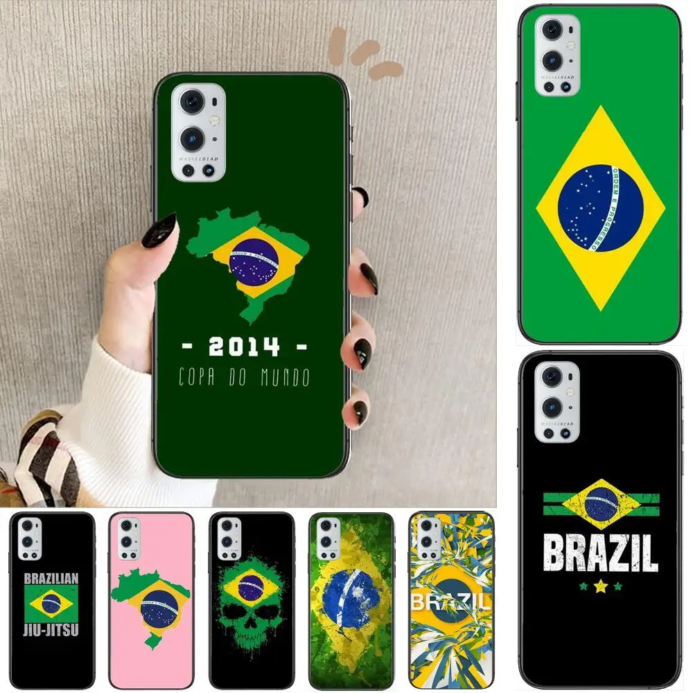

Brazilian flag For OnePlus Nord N100 N10 5G 9 8 Pro 7 7Pro Case Phone Cover For OnePlus 7 Pro 1+7T 6T 5T 3T Case