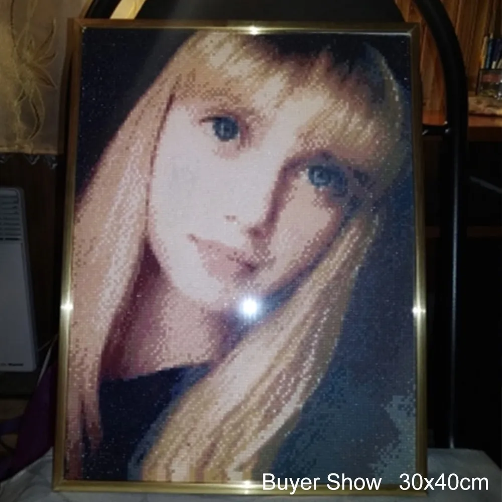 AZQSD алмазная вышивка распродажа Фото Пользовательские 5D поделки алмазов картина