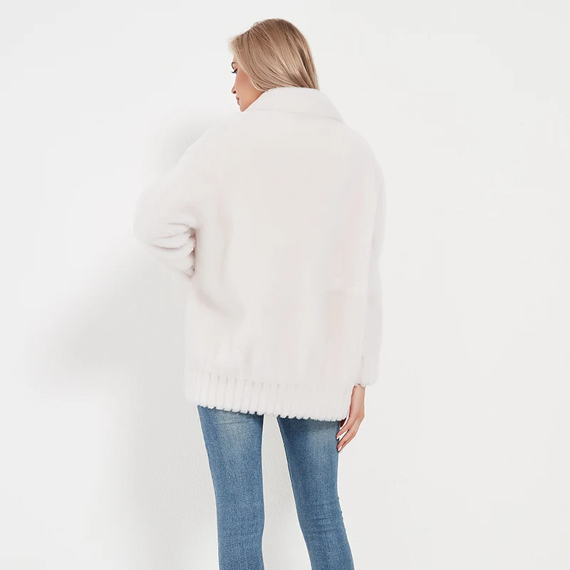 Женское зимнее теплое меховое пальто PUDI куртка жилет женская меховая парка