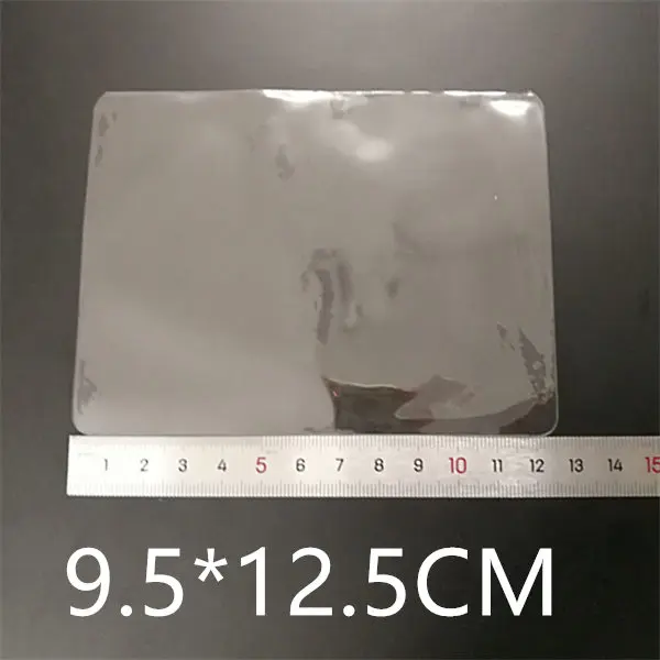 9.5X12.5CM 10 шт./лот 9,5*12,5 см ПВХ Прозрачные полиэтиленовые пакеты "сделай сам" для шейкер с бантом - Цвет: 9.5X12.5CM