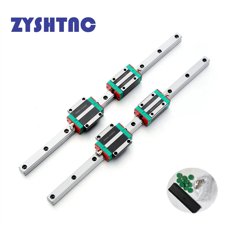 Квадратные линейные направляющие HGR20 2 шт. 2350 мм 2400 2450 2500 2550 4 HGW20CC HGH20CA комплект