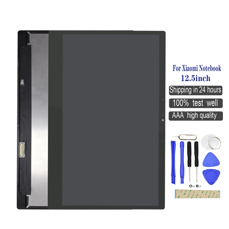 12 5 дюймов для Xiaomi Air notebook lcd светодиодный экран дисплей Матрица Стекло в сборе
