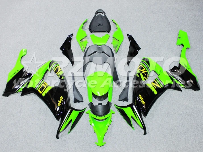 

New ABS Whole Fairings Kit Fit For kawasaki Ninja ZX-10R ZX10R 2008 2009 2010 08 09 10 Bodywork set Hot sales