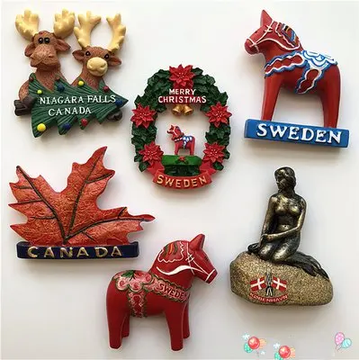 3D стерео дорожные сувениры магнитная фотобумага на холодильник паста для бумаги