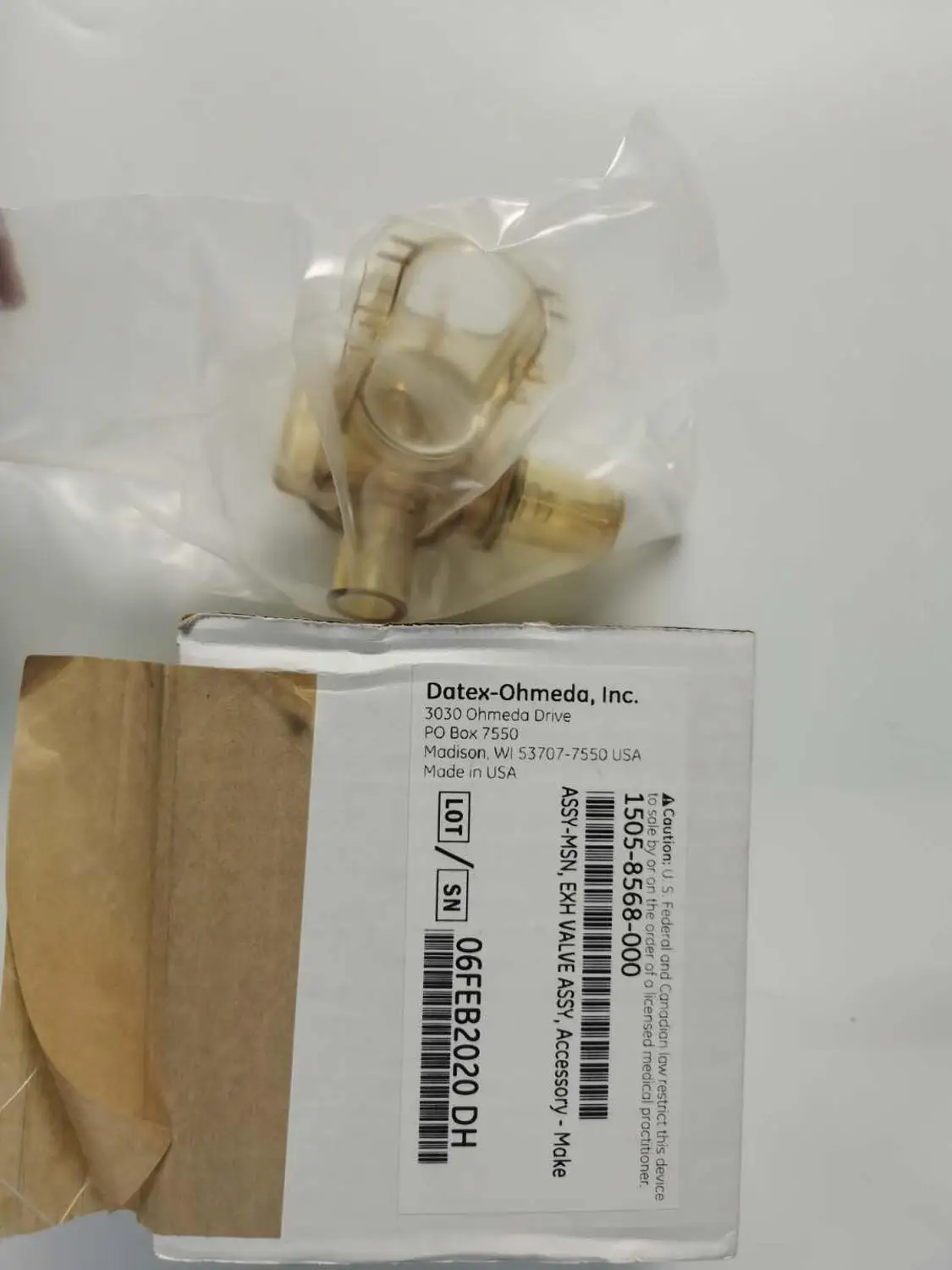 1505-8568-000 Assy-msn Exh valve assy для Ge Datex Ohmeda новый оригинальный |