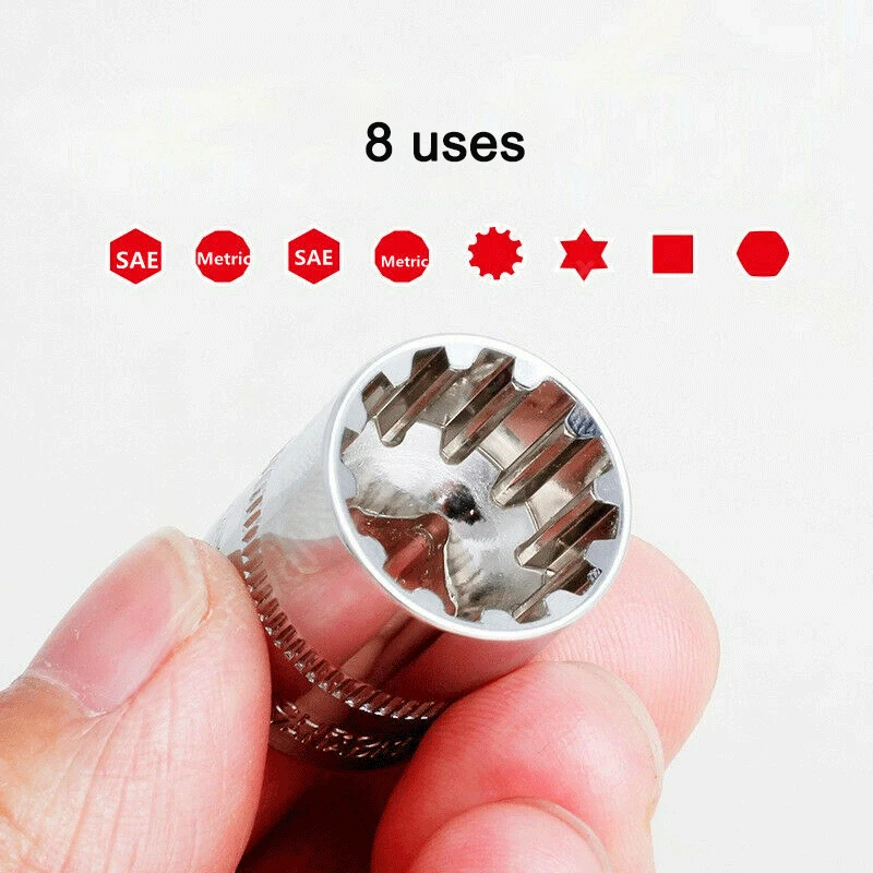 19 шт. Набор торцевых головок 1/2 дюйма 12 5 мм