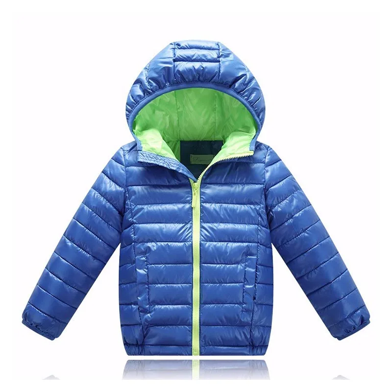 Новая верхняя одежда для детей теплое зимнее пальто с капюшоном мальчиков и