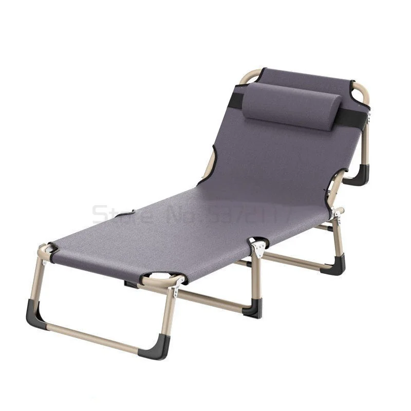

Folding bed single lunch break office nap artifact hospital escort portable marching chair
